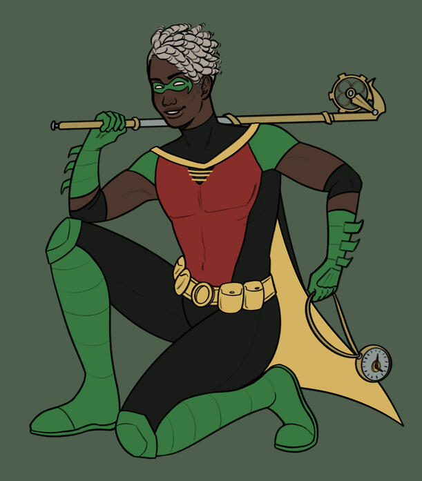 flat color full body = $20