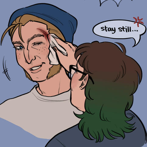 2 flat color headshot = $20